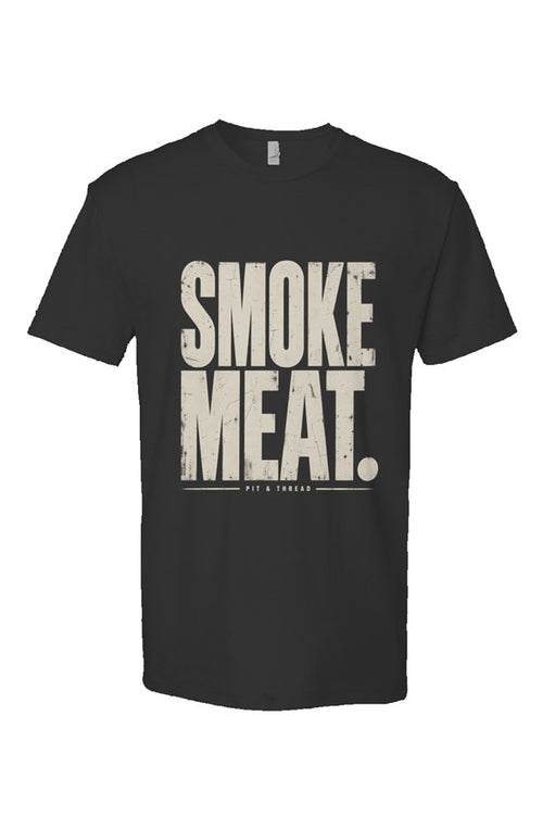 Smoke Meat Tee Black