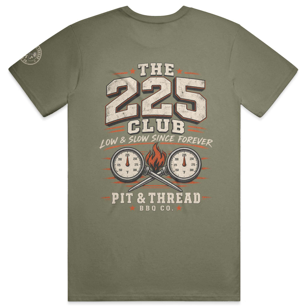 Vintage 225 Club Tee Military Green