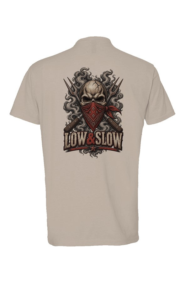 LOW amp SLOW BBQ Tee Pitmaster Graphic Shirt