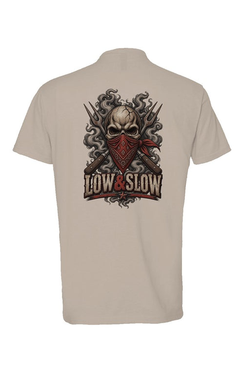 LOW amp SLOW BBQ Tee Pitmaster Graphic Shirt