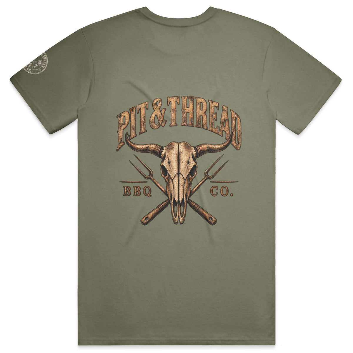 Pit Thread Longhorn BBQ Tee