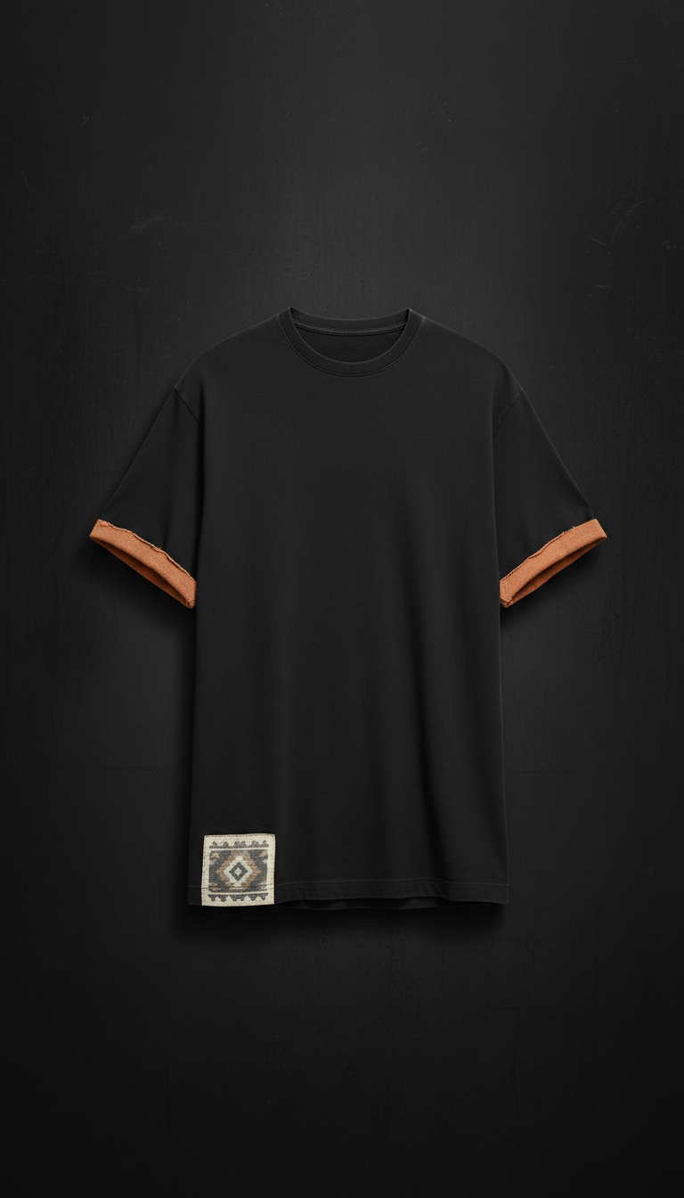 Charcoal Black Signature Tee