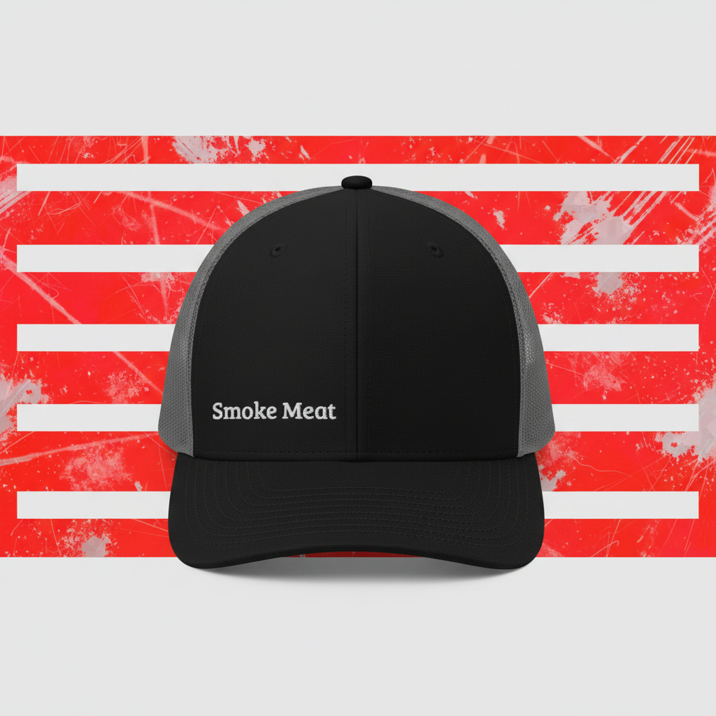 Trucker Cap - Smoke Meat!!